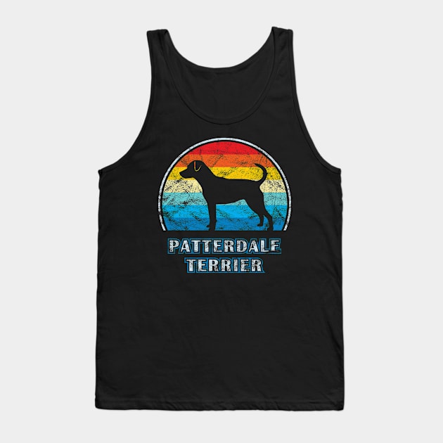 Patterdale Terrier Vintage Design Dog Tank Top by millersye